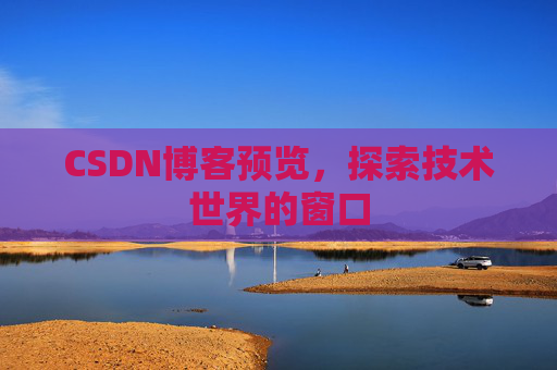 CSDN博客预览,探索技术世界的窗口